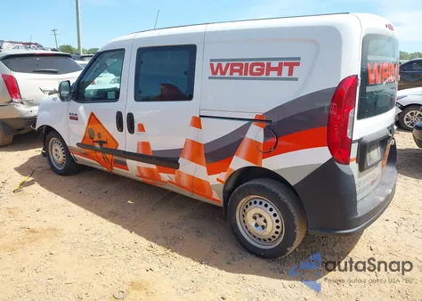 2020 Ram Promaster City Tradesman z USA, uszkodzony, nr VIN ZFBHRFAB0L6S47079